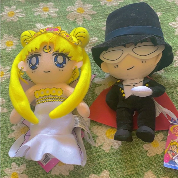 ✨🌙Sailor moon plush and Tuxedo Mask plush✨🌙 - Picture 1 of 5